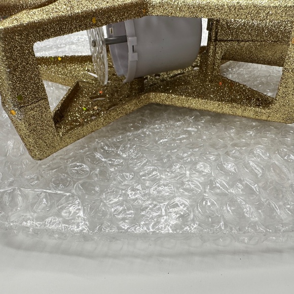 Christmas Tree Topper Lighted LED Star Snowflake Projector Rotating Lamp - Picture 7 of 8